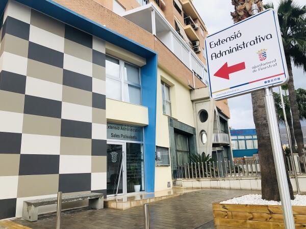 EL PRÓXIMO MARTES REABREN LA EXTENSIÓN ADMINISTRATIVA DE LA CALA DE FINESTRAT TRAS CULMINAR LAS OBRAS DE REFORMA 