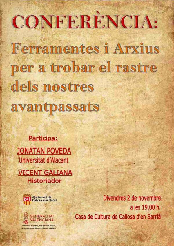 Callosa &middot; Ferran Puchades expone en Callosa la Ley valenciana de Memoria Hist&oacute;rica y afirma que es una de las m&aacute;s completas del Estado 