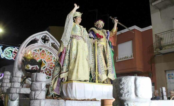 Las tropas Cristianas irrumpen en Callosa d&rsquo;en Sarri&agrave; desafiando a la lluvia