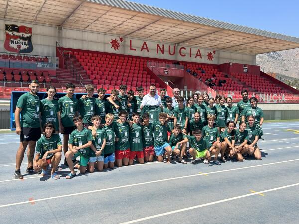 La Nucía fue sede del campus de Atletismo de la Federación Valenciana