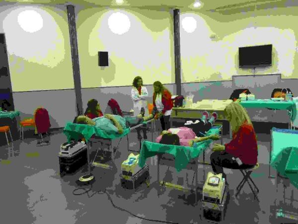 14 personas donaron sangre ayer en el Centro Social Nou Espai  
