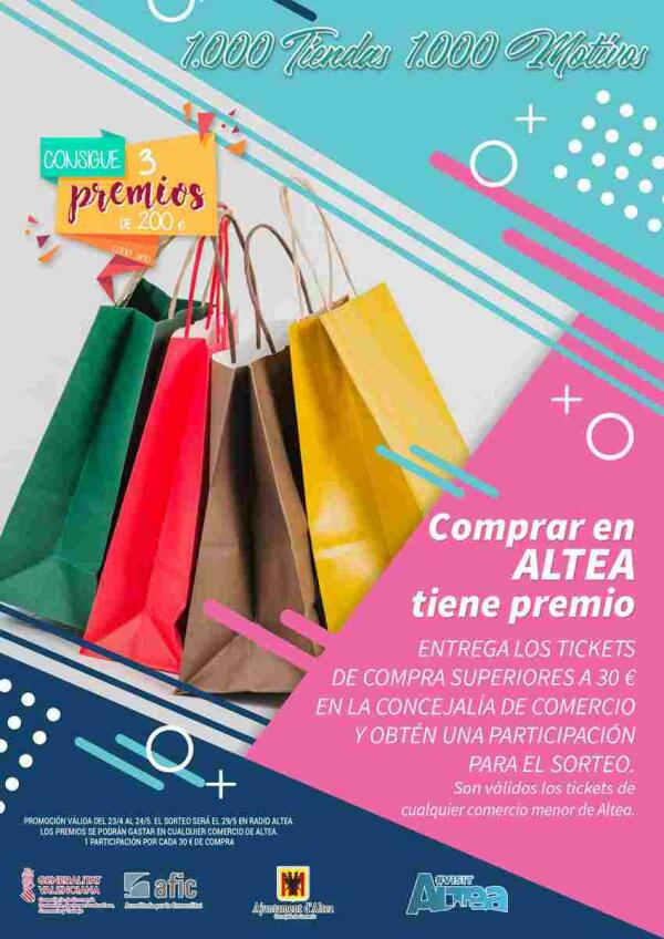 Comercio pone en marcha, por tercer año consecutivo, una nueva edición de la campaña “1.000 tiendas, 1.000 motivos” 