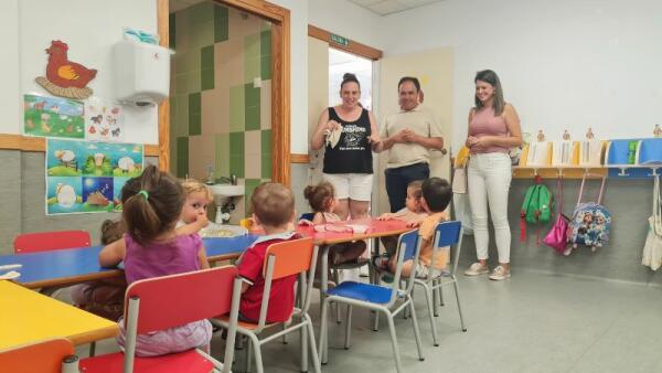 COMIENZA LA ESCUELA MUNICIPAL DE VERANO PARA PEQUES MENORES DE 3 AÑOS CON TODAS LAS PLAZAS OCUPADAS 