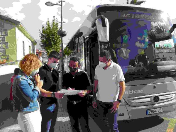 La Nuc&iacute;a conectados con b&uacute;s con la UA y la UMH