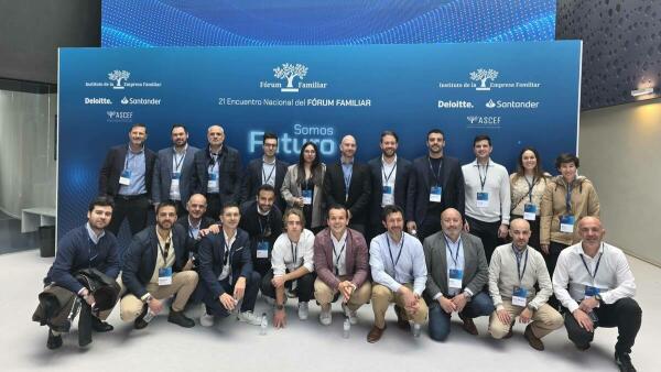 Los jóvenes empresarios del Fórum de AEFA asisten al 21º Encuentro Nacional del Fórum Familiar en Barcelona 