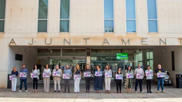 Benidorm expresa su condena por los dos últimos crímenes machistas cometidos en Madrid y Guipúzcoa  