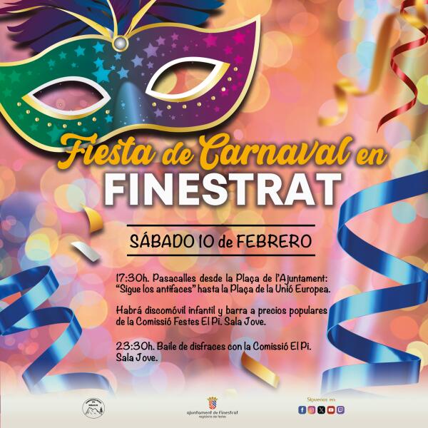 SÁBADO DE CARNAVAL EN FINESTRAT 