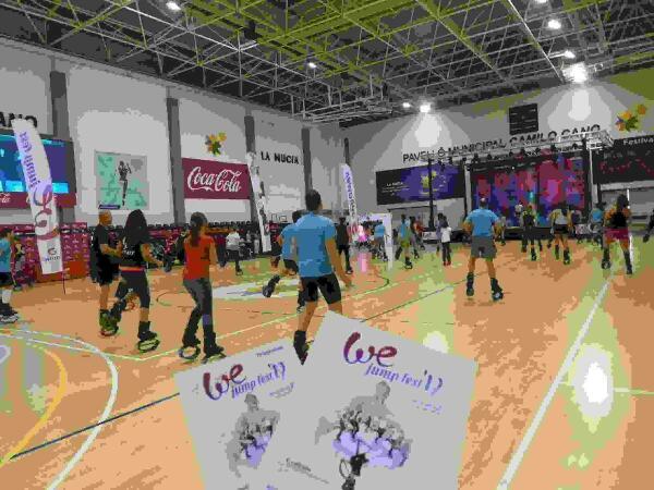 200 personas participaron en el Festival de Fitness de “Saltos” de La Nucía 