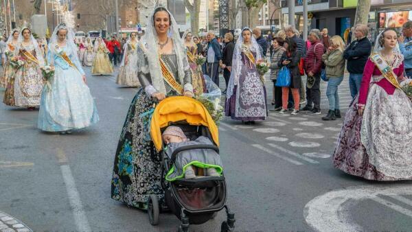 Movilidad informa de los cortes y desvíos de tráfico con motivo de las Fallas 