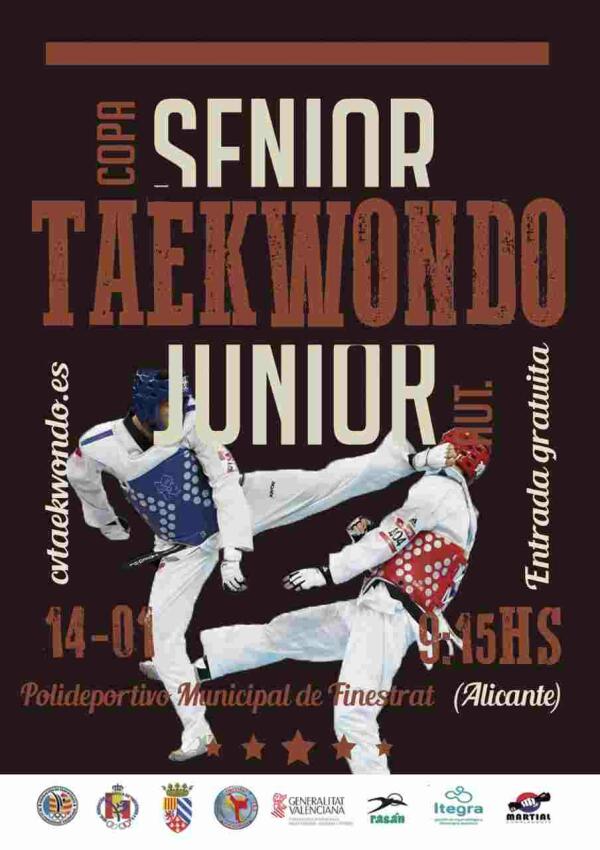 El pabell&oacute;n de Finestrat acoge este domingo el Campeonato Auton&oacute;mico Junior y la Copa Senior de Taekwondo