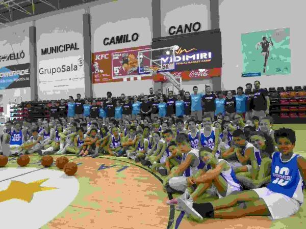 250 campers en el X Campus de Basket VIDIMIRI 