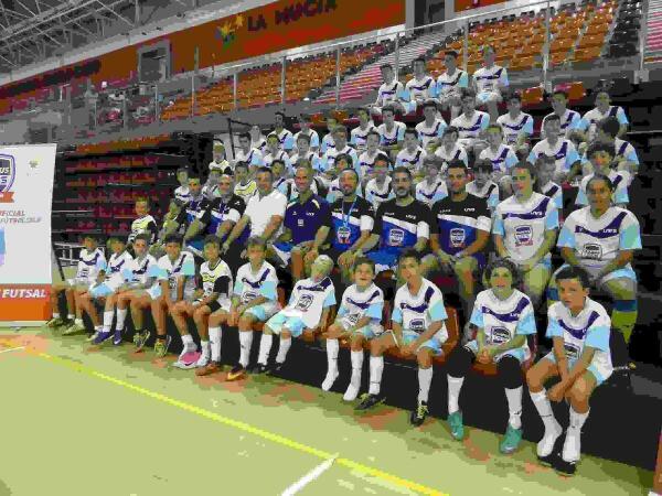 El m&iacute;tico portero &ldquo;Rafa&rdquo; en el I Campus de la Liga Nacional  de F&uacute;tbol Sala en La Nuc&iacute;a 