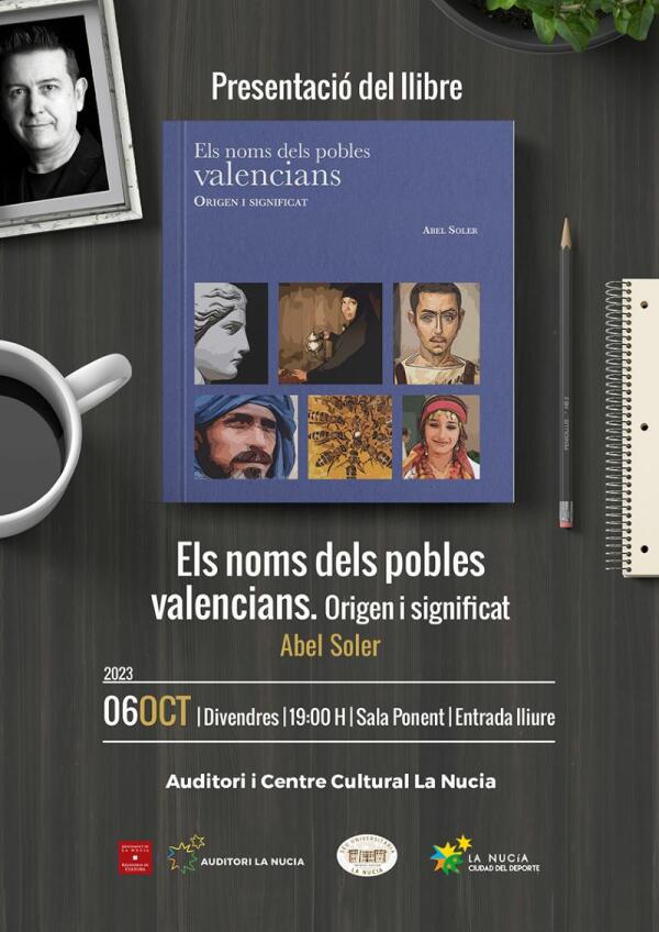 Presentación del libro “Els Noms dels pobles valencians” esta tarde en l’Auditori