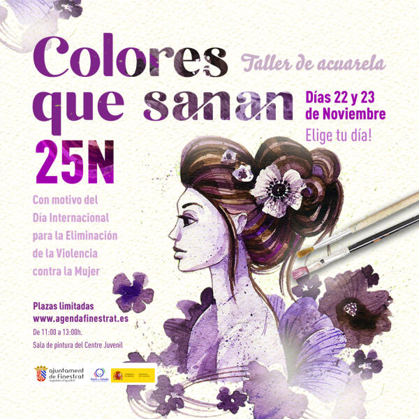 FINESTRAT SE SUMA AL 25N CON TALLERES DE EXPRESIÓN ARTÍSTICA Y COEDUCACIÓN EN LAS AULAS DE LOS CENTROS EDUCATIVOS