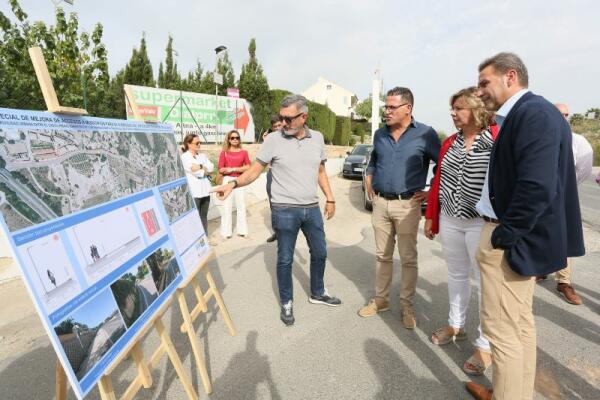 La Diputación invierte 7 millones de euros en las carreteras y caminos de la Marina Baixa  