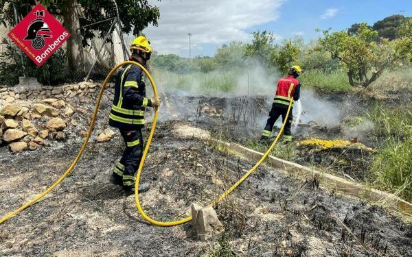 INCENDIO EN VILLAJOYOSA