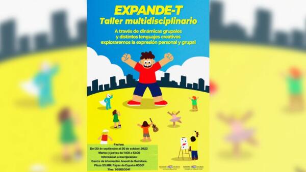 Benidorm plantea un proyecto para que jóvenes de 16 a 30 años desarrollen sus capacidades creativas, sociales y lúdicas