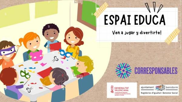 Igualdad lanza un plan de apoyo a la conciliación familiar en Benidorm con un programa de ocio gratuito dirigido a niños de 3 a 12 años