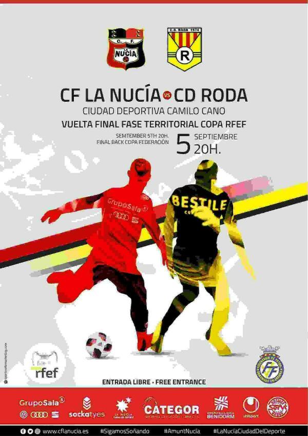 La Nuc&iacute;a intentar&aacute; la remontada ante el Roda en la Copa RFEF