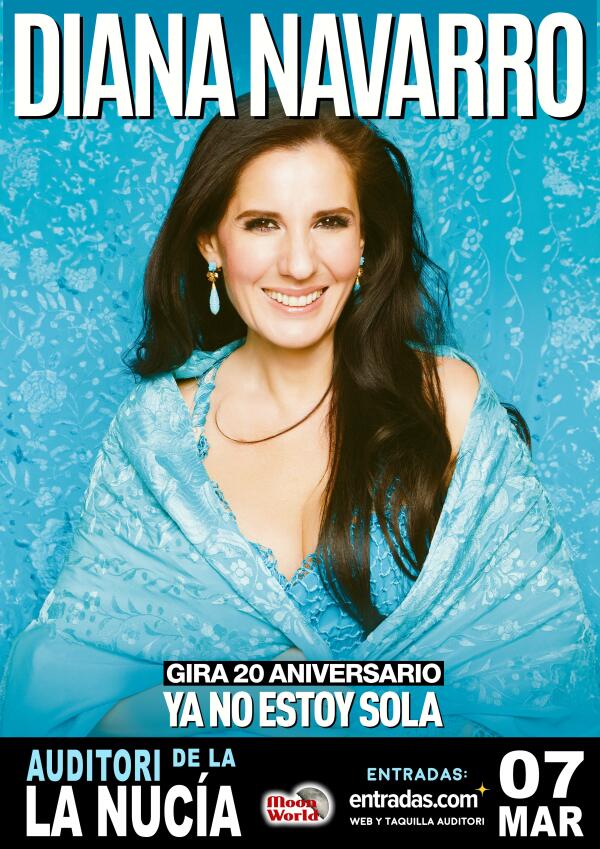 Diana Navarro vuelve a La Nuc&iacute;a con su gira &ldquo;Ya No Estoy Sola&rdquo;