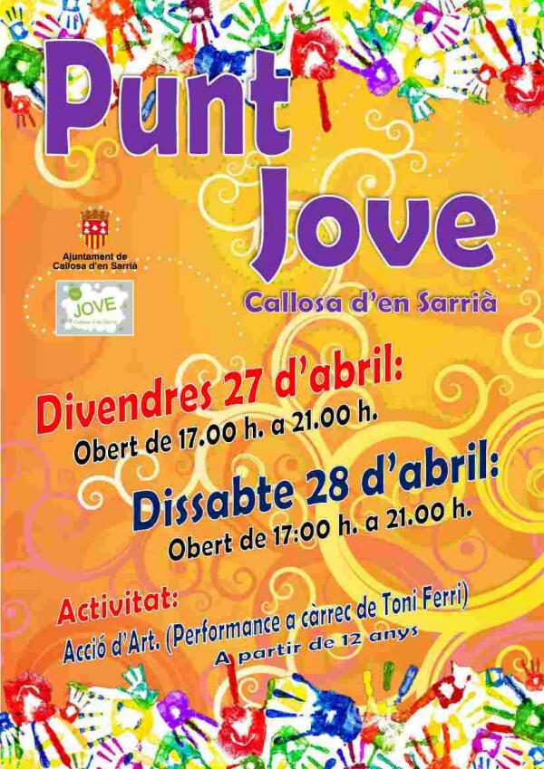 Callosa &middot; El Punt Jove abre sus puertas este viernes y s&aacute;bado  con actividades de ocio y arte