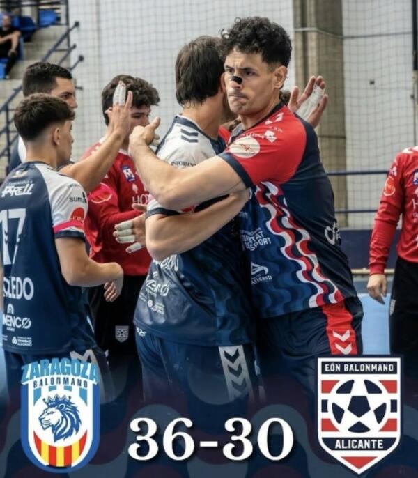El Horneo sufre una dolorosa derrota ante el Zaragoza (36-30) y queda apeado de la Copa del Rey