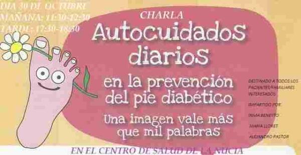 Charla de “Prevención del Pie Diabético” en el Centre de Salut de La Nucía