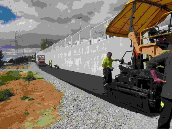 La Nucía // Nuevo vial junto al Colegio Muixara