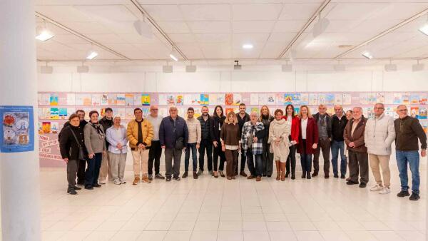 Exposición del XXII Certamen Escolar de Dibujo y Pintura de La Barqueta en la Casa del Fester