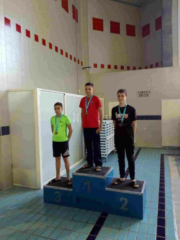 Stepan Veremchuk gana el oro en los 100 m. braza del Trofeo Diputación