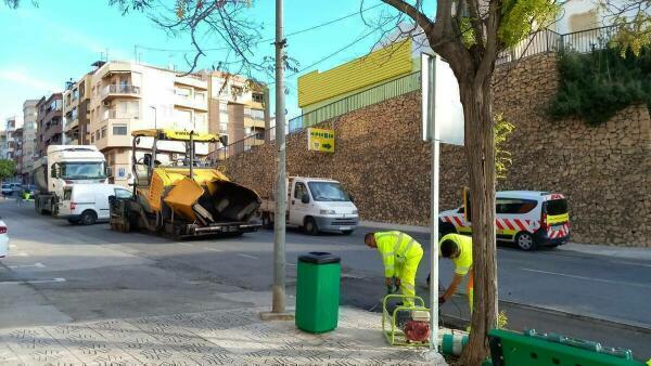 Carreteras asfalta el tramo Callosa-La Nucía de la CV-715