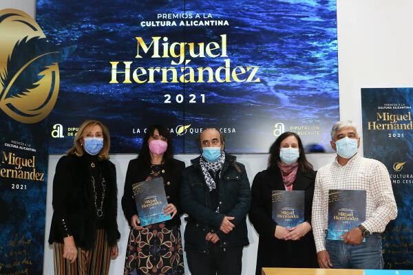 El jurado de los Premios Miguel Hernández presenta a los artistas y proyectos culturales alicantinos reconocidos en su primera edición 