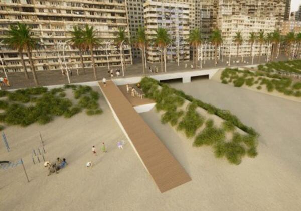 Así serán Benidorm y sus playas del futuro: dunas, luces ornamentales y realidad inmersiva