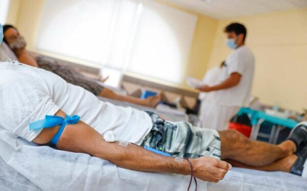 Una treintena de personas donaron sangre ayer en l&rsquo;Alf&agrave;s del Pi