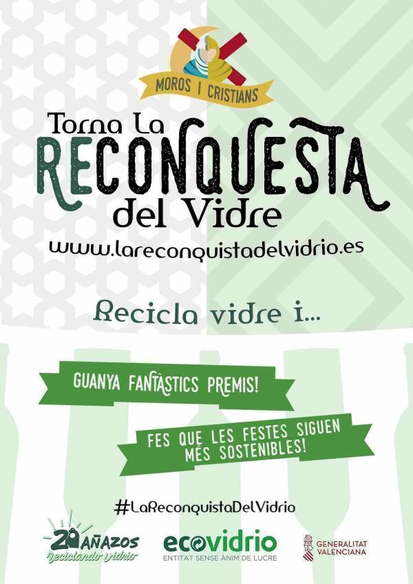 La Vila Joiosa y Ecovidrio vuelven con &lsquo;La Reconquista del Vidrio&rsquo; a las fiestas de Moros y Cristianos 
