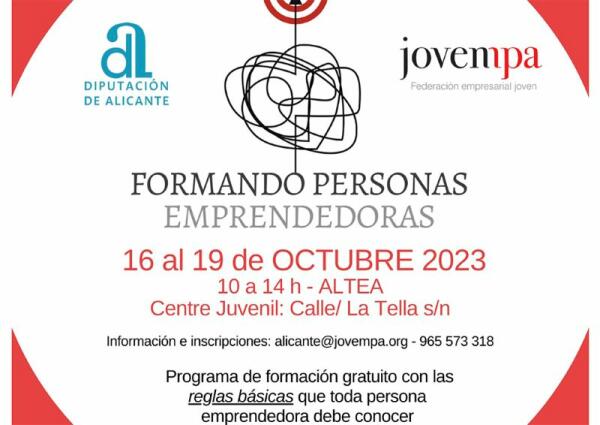 Ayuntamiento y Jovempa organizan unas jornadas formativas para emprendedores 