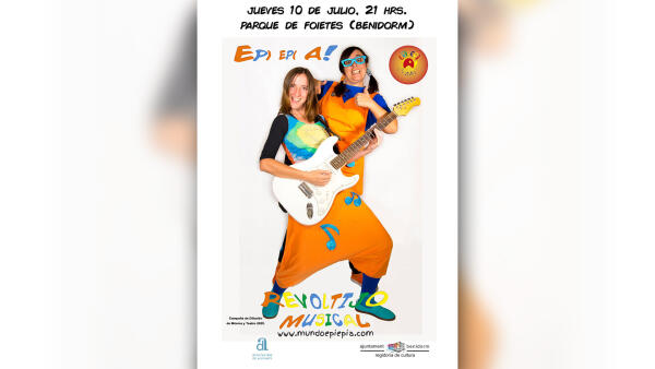El Parc de Foietes acoge este jueves el espectáculo infantil ‘Revoltijo musical’  