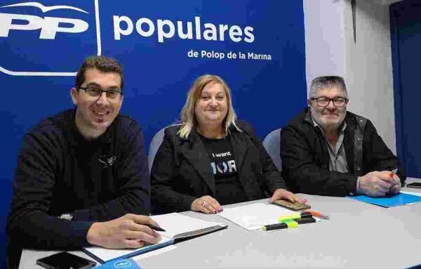 José Luis Susmozas encabezará la lista del Partido Popular a la Alcaldía de Polop 