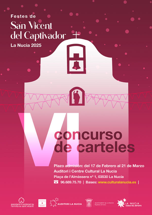 Último día para el Concurso de Carteles de “les Festes de Sant Vicent” 