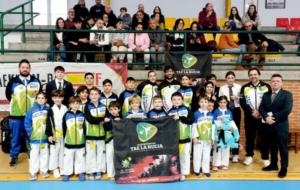 El Club Taekwondo ITF La Nuc&iacute;a suma 17 medallas en el Campeonato de Promoci&oacute;n de Altea, el pasado domingo 1 de marzo 2026