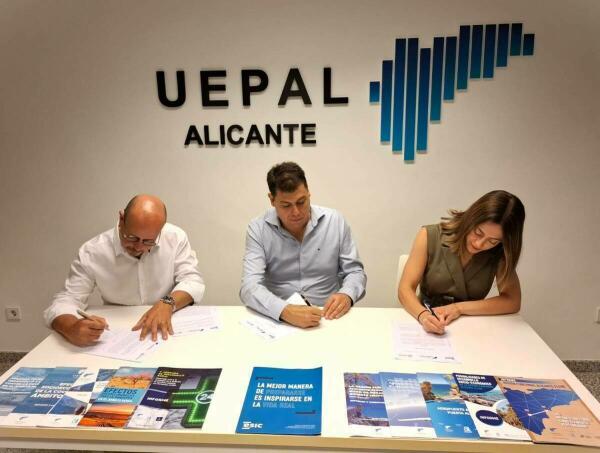 UEPAL y AITEX & ESIC firman un convenio para la mejora de la capacitación de los líderes empresariales de la provincia