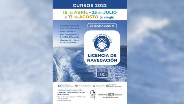 Juventud organiza tres cursos para obtener la licencia de navegación y motos acuáticas 