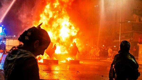 ‘Nit de la Cremà’, punto final a las fallas de 2025 en Benidorm 