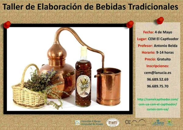 Taller de Elaboración de Bebidas Tradicionales en el CEM Captivador de La Nucía