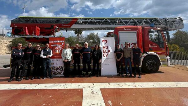Una carrera solidaria organizada por los bomberos de Benidorm recaudará fondos para los enfermos de ELA