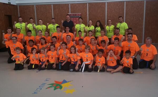 70 deportistas participaron en el I Campus Hapkido Villa de La Nuc&iacute;a  