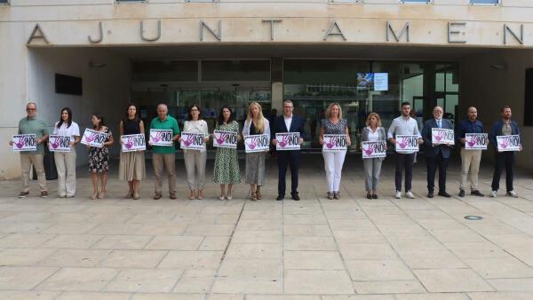 Benidorm condena el crimen machista de una mujer de 83 años en la provincia de Málaga