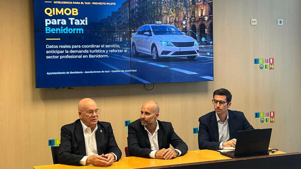 La Generalitat testar&aacute; en Benidorm un proyecto piloto para modernizar la gesti&oacute;n del taxi con datos en tiempo real