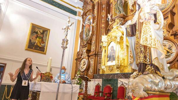 Homenaje a la Virgen del Carmen en Benidorm 