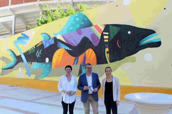 El arte urbano recupera seis entornos de la ciudad con la muestra’ BenidormExpone’ 
